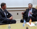 Los presidentes Mauricio Macri y Pedro Sánchez dialogaron sobre el Mercosur y la Unión Europea