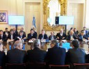 Macri encabezó una reunión con representantes del sector foresto industrial