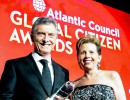 El presidente Macri recibió el premio Ciudadano Global 2018