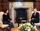 El Presidente recibió a la directora general de la Unesco