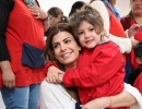 Juliana Awada visitó el EPI Estrella de Belén