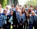 Macri, a los juveniles olímpicos: “Ustedes le trasmitieron a la Argentina que se puede”