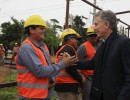 El presidente Macri encabezó la recorrida inaugural del ramal electrificado Vía Circuito del ferrocarril Roca