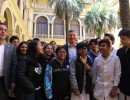 Macri dialogó con alumnos que participaron de la iniciativa “La Hora del Código”
