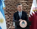 El presidente Mauricio Macri agasajó con un almuerzo al Emir de Qatar