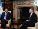 El presidente Macri recibió al Emir del Estado de Qatar, el Jeque Tamin bin Hamad Al Thani