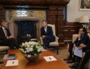 El presidente Macri recibió al CEO global de Siemens, Joe Kaeser