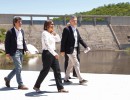 El presidente Macri recorrió las obras de un embalse que beneficiará a Catamarca y Santiago del Estero