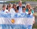 El presidente Macri recorrió las obras de un embalse que beneficiará a Catamarca y Santiago del Estero