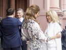 Awada y Macri junto a Emmanuel y Brigitte Macron