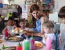 Awada visitó el EPI María de la Esperanza