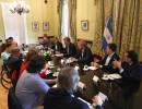 El presidente Mauricio Macri encabezó una reunión de Gabinete en Casa Rosada