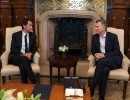 El Presidente recibió al titular del Grupo Carrefour