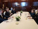 Macri compartió un almuerzo con autoridades de la Corte Suprema de Justicia
