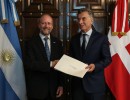 El Presidente recibió cartas credenciales de nuevos embajadores