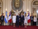 El presidente Macri recibió en la Casa Rosada a su par de Francia