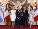 El presidente Macri recibió en la Casa Rosada a su par de Francia