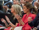 La Primera Dama Juliana Awada junto a la reina Máxima de Holanda