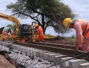 Ya se renovaron 600 kilómetros de vías del Belgrano Cargas