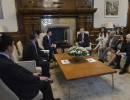 El presidente Macri recibió a directivos de la empresa china CMEC