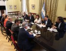 El presidente Macri encabezó una reunión de Gabinete