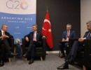 El presidente Mauricio Macri se reunió con el presidente de Turquía