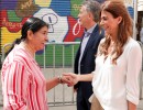 Awada y Macri visitaron a Margarita Barrientos