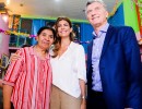 Awada y Macri visitaron a Margarita Barrientos