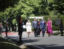 El presidente Macri y la primera dama recibieron en Olivos al presidente de China