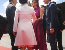 El presidente Macri y la primera dama recibieron en Olivos al presidente de China