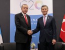 El presidente Mauricio Macri se reunió con el presidente de Turquía