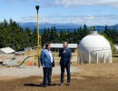 El Presidente inauguró la ampliación de un gasoducto patagónico 