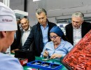 El presidente Macri visitó una planta fueguina de electrónica