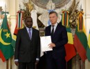 Macri recibió las cartas credenciales de ocho nuevos embajadores