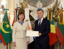 Macri recibió las cartas credenciales de ocho nuevos embajadores