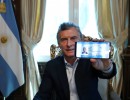 El presidente Macri presentó por redes sociales la licencia de conducir digital