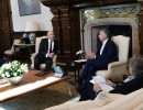 El presidente Macri recibió a directivos de la empresa Shell