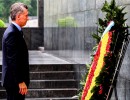 Homenaje del presidente Macri a Ho Chi Minh