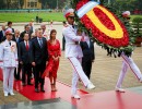 Homenaje del presidente Macri a Ho Chi Minh