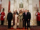 Macri fue recibido por el presidente de India, Ram Nath Kovin