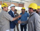 El Presidente recorrió las obras de un nuevo jardín de infantes en Santiago del Estero