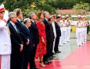 Homenaje del presidente Macri a Ho Chi Minh