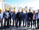 Macri recorrió el complejo de viviendas del plan ProCreAr en el sur de la Ciudad de Buenos Aires