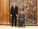 Michetti fue recibida por el Rey de España