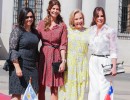 Juliana Awada mantuvo un encuentro con las primeras damas de Chile, Paraguay y Perú 