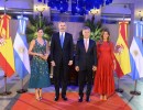 El Presidente y la Primera Dama agasajaron a los Reyes de España