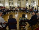 Encuentro con familiares de héroes de Malvinas