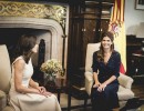 Juliana Awada y la Reina Letizia mantuvieron una reunión en la Casa Rosada