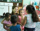 Juliana Awada se ruenió con facilitadoras sociales de Lomas de Zamora