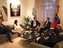 Mauricio Macri recibió al presidente encargado de Venezuela